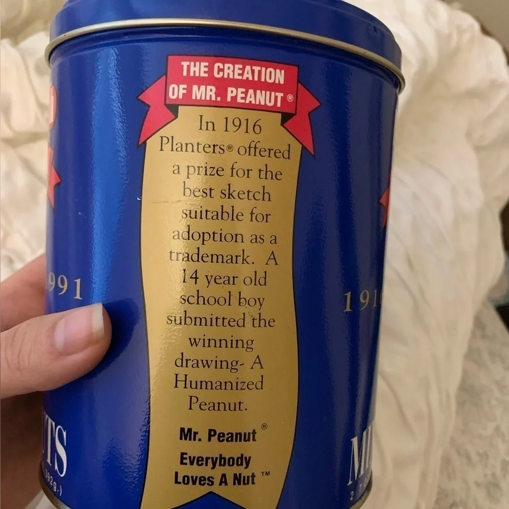 Planters 75th Anniversary Tin 1991